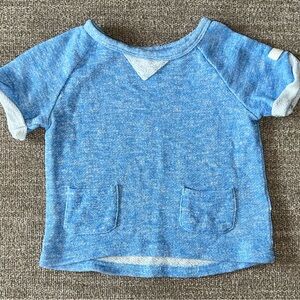 7 For All Mankind Light Blue Kids Tee